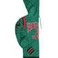 30th Anniversary FTP Malcolm X Frankenstein Stitched Hoodie KellyGreen / Black Malcolm X College Frankenstein Hoodie alternate product image