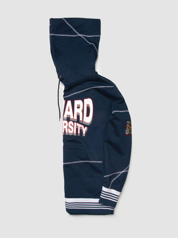 Howard University 93 Frankenstein Hoodie Navy/White