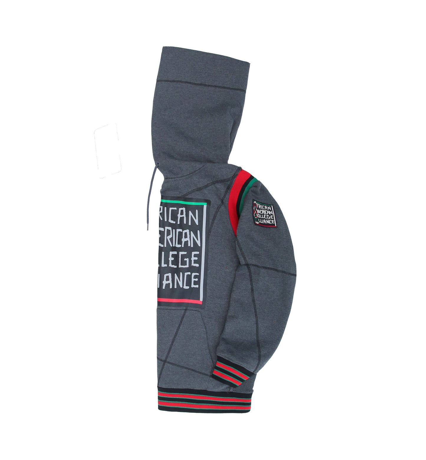 30th Anniversary FTP AACA Frankenstein Stitched Hoodie Charcoal / Black