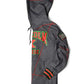 FTP Malcolm X College Frankenstein 92 Stitch Hoodie Charcoal Grey/ Red Frankenstein Hoodie alternate product image