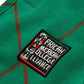 FTP Original 92 Frankenstein Stitched Sweatpants Kelly Green / Red Malcolm X College Frankenstein Sweatpants detail image