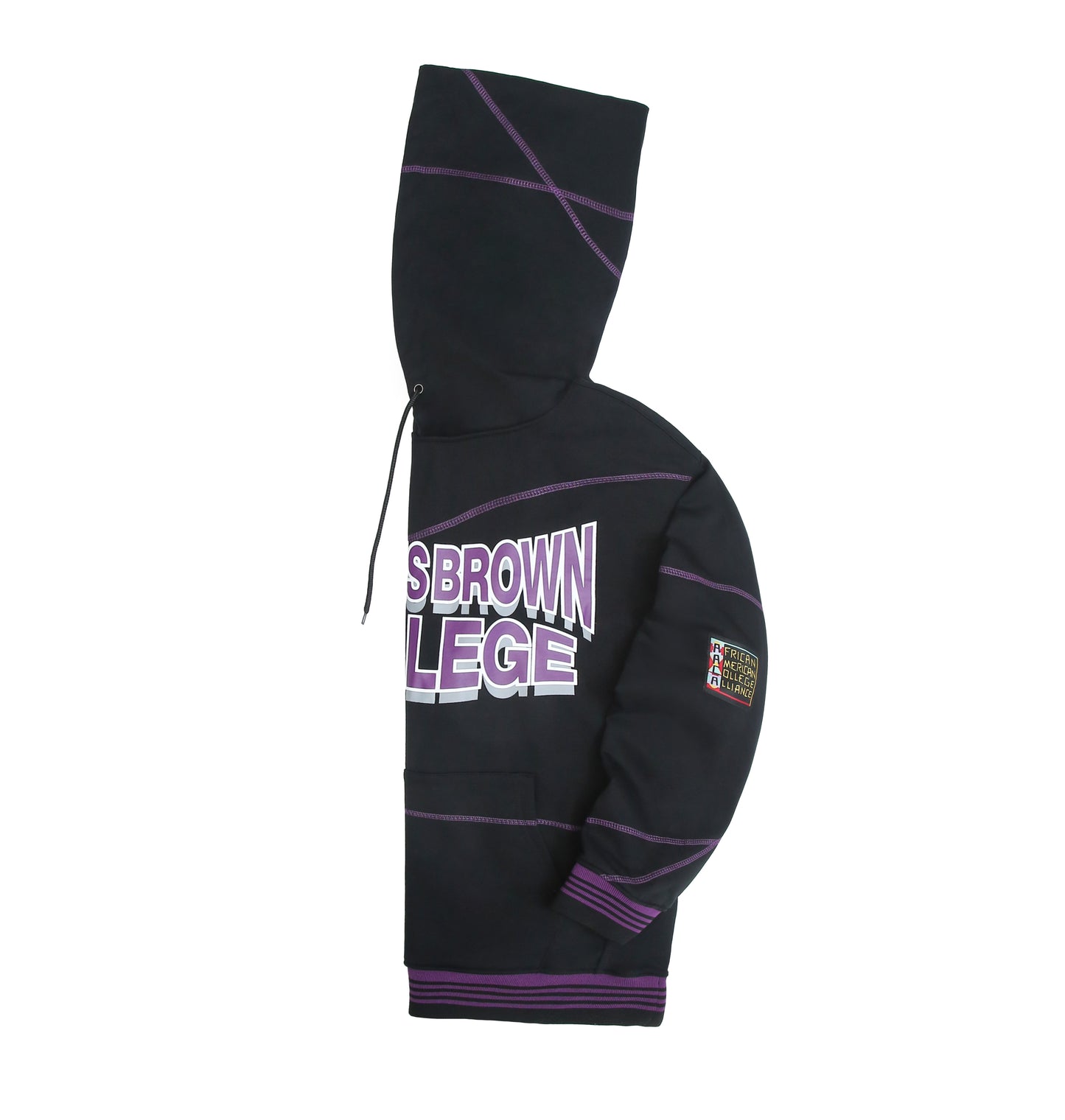 Morrisbrown College 93 Frankenstein Hoodie Black/Purple - AACA 30th Anniversary Special Edition