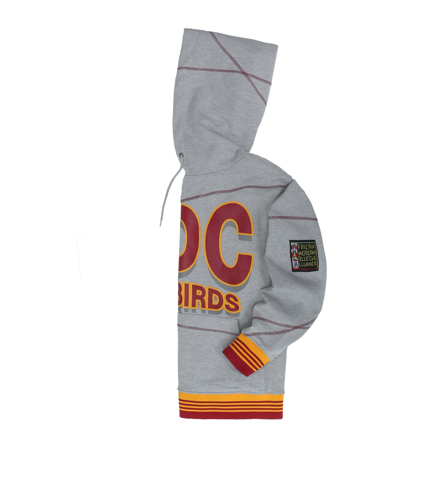 UDC Firebirds 93 Frankenstein Hoodie MDH Grey/Red/Gold - AACA 30th Anniversary Special Edition