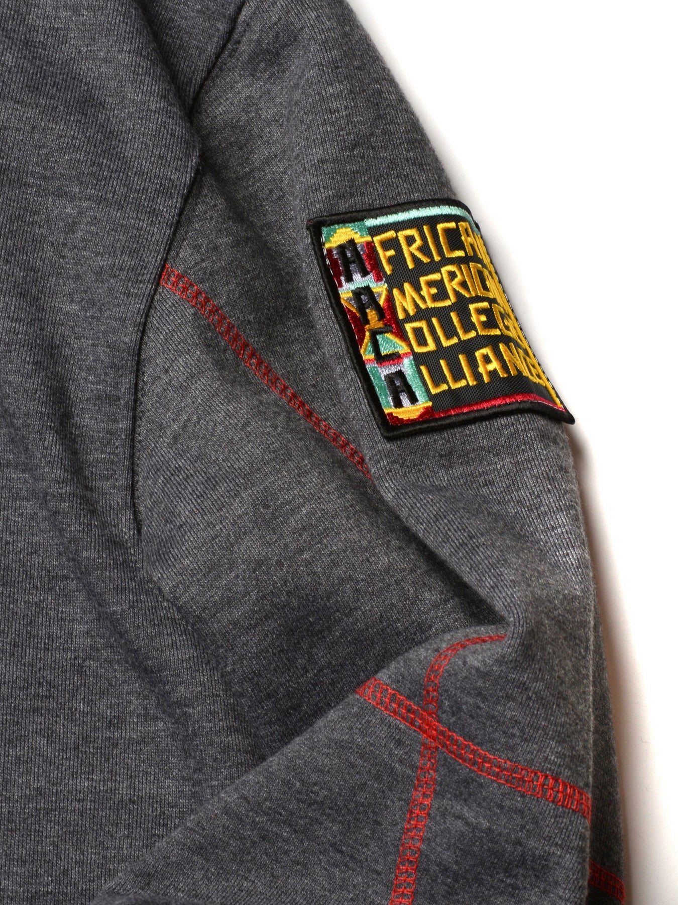 Clark Atlanta University Original '92 "Frankenstein" Crewneck Charcoal Grey/Red