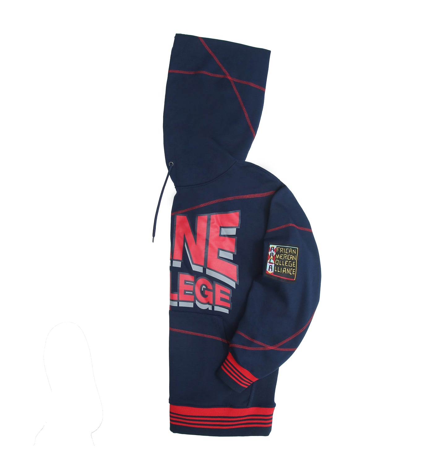 Lane 93 Frankenstein Hoodie Navy/Red - AACA 30th Anniversary Special Edition