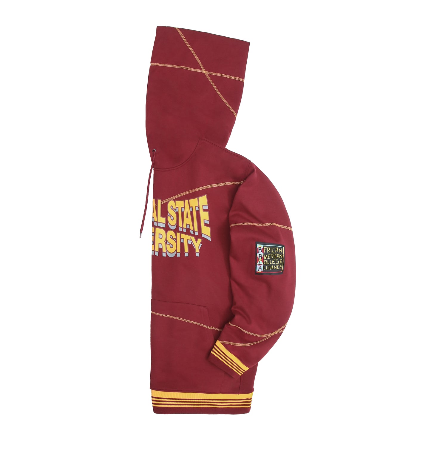 Central State University 93 Frankenstein Hoodie Maroon/Gold - AACA 30th Anniversary Special Edition