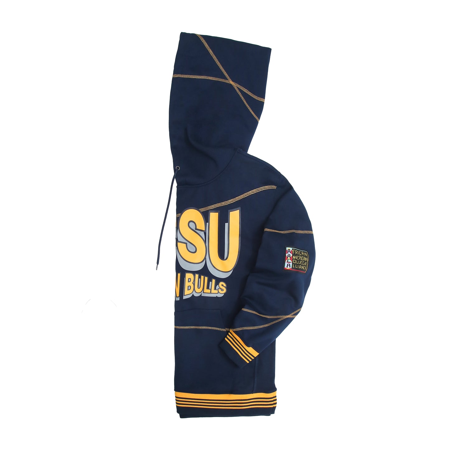 JSCU Golden Bulls 93 Frankenstein Hoodie Navy/Gold - AACA 30th Anniversary Special Edition