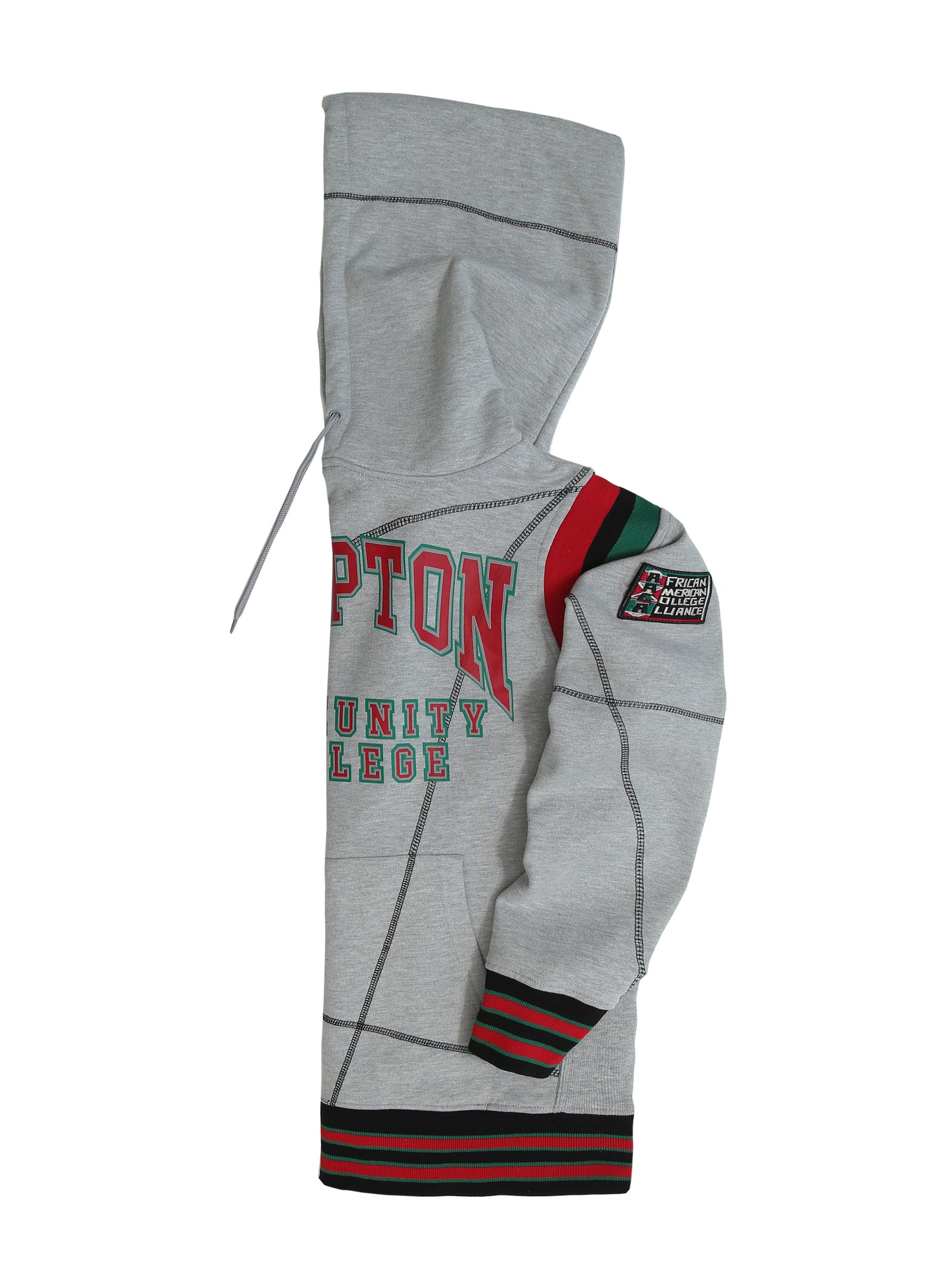 30th Anniversary FTP Compton Community College Frankenstein Stitched Hoodie MDH.Grey / Black