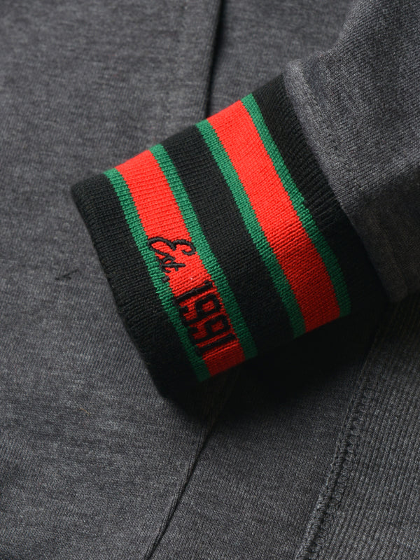 FTP Malcolm X College Classic 91 Hoodie Charcoal Grey