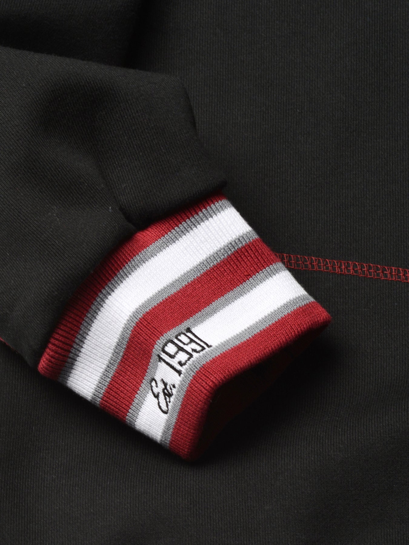 Compton Community College Original '92 Frankenstein Crewneck Black/Maroon