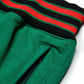 FTP Original 92 Frankenstein Stitched Sweatpants Kelly Green / Red Malcolm X College Frankenstein Sweatpants detail image