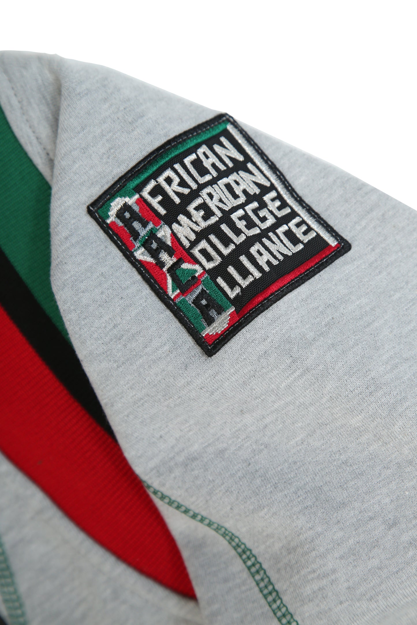 30th Anniversary FTP AACA Frankenstein Stitched Hoodie MDH. Grey / Green