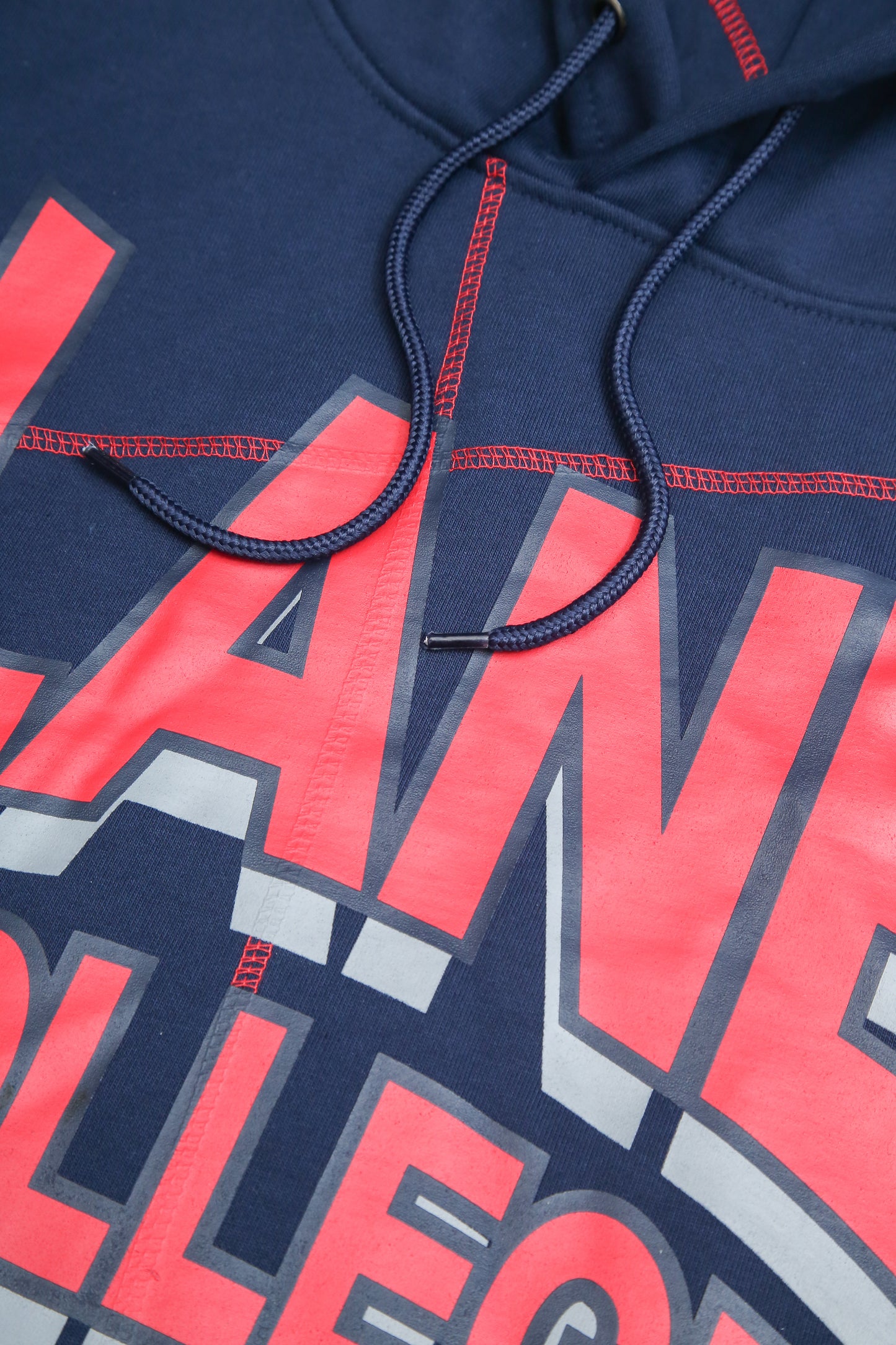 Lane 93 Frankenstein Hoodie Navy/Red - AACA 30th Anniversary Special Edition