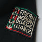 FTP Malcolm X College Classic 91 Hoodie Black Classic Hoodie detail image