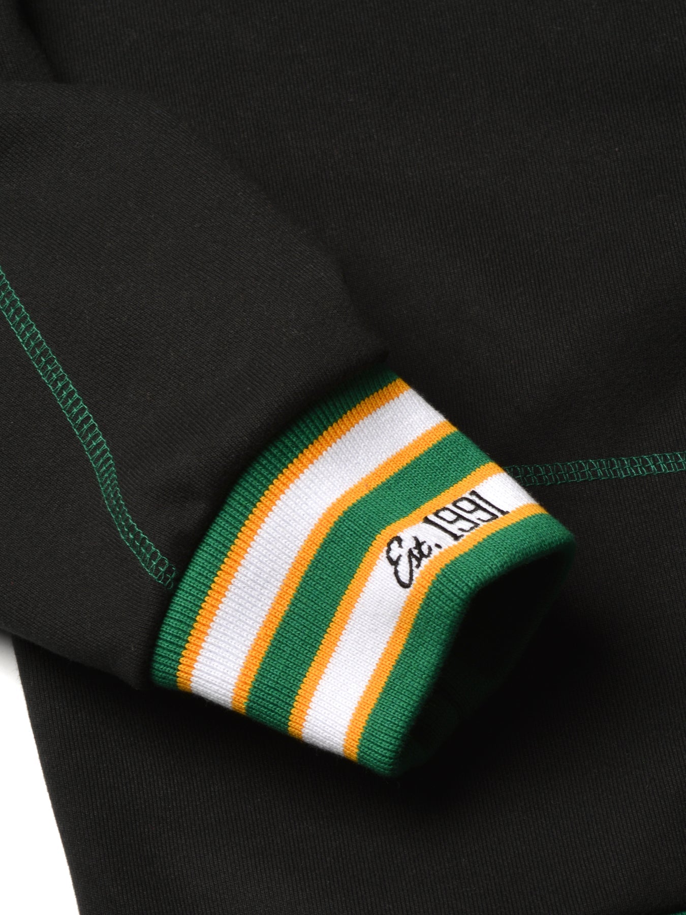 Hampton University Original '92 "Frankenstein" Crewneck MDH. Grey/Royal Blue