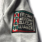 FTP Compton Community College Original 92 Frankenstein Stitched Hoodie MDH.Grey / Black Compton College Frankenstein Hoodie detail image