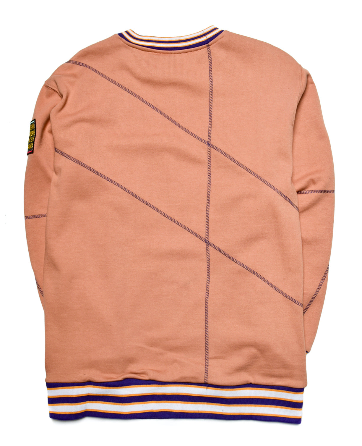 Prairie View A&M University Original '92 "Frankenstein" Crewneck Butter Rum/ Purple