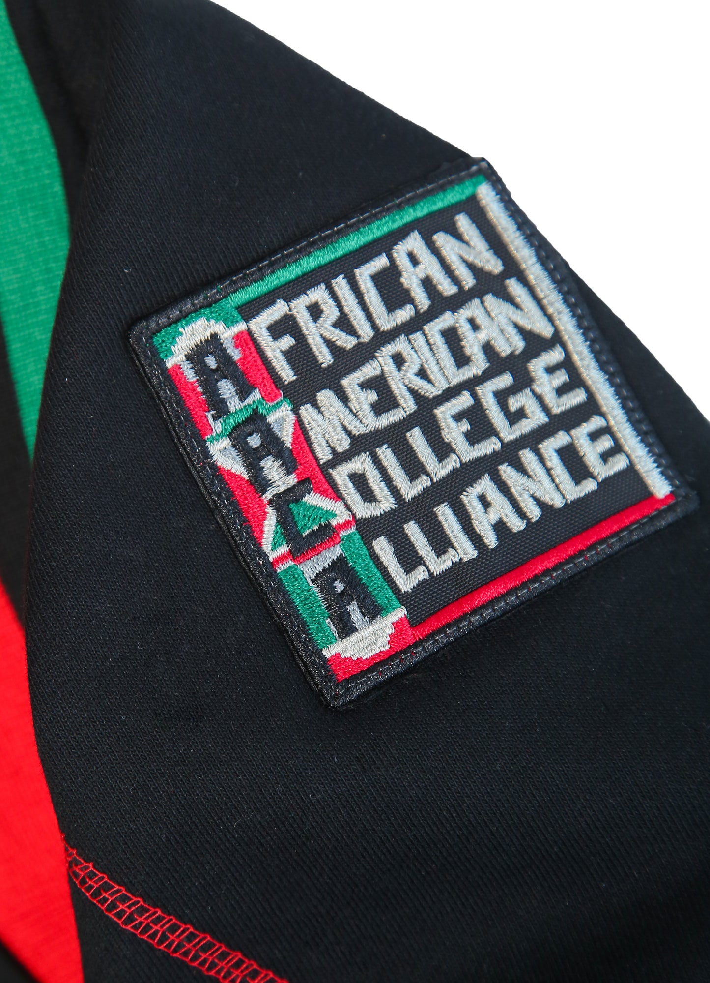 30th Anniversary FTP AACA Frankenstein Stitched Hoodie Black/Red