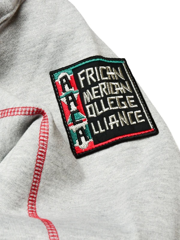 FTP Tuskegee University 92 Frankenstein Stitched Hoodie MDH.Grey / Red