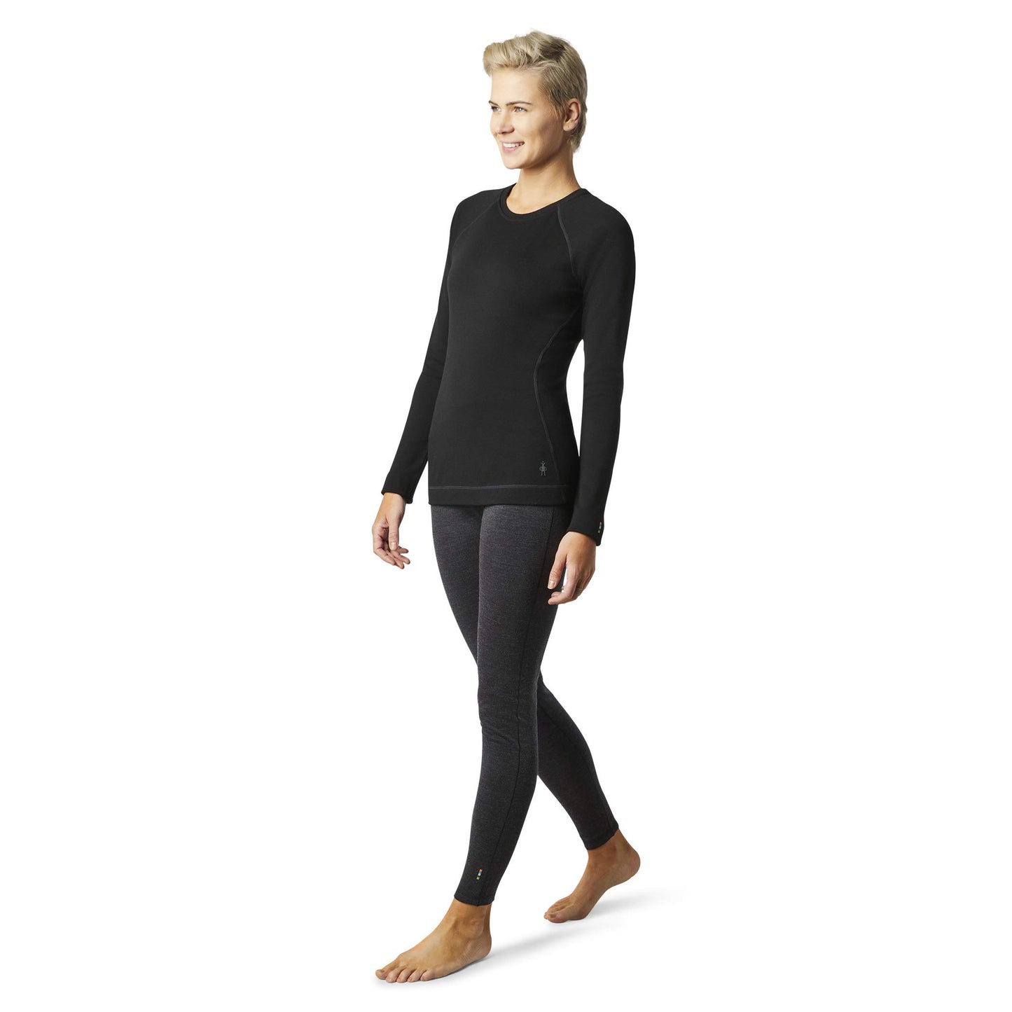 Smartwool SW016369001M Women's Merino 250 Baselayer Crew Black M