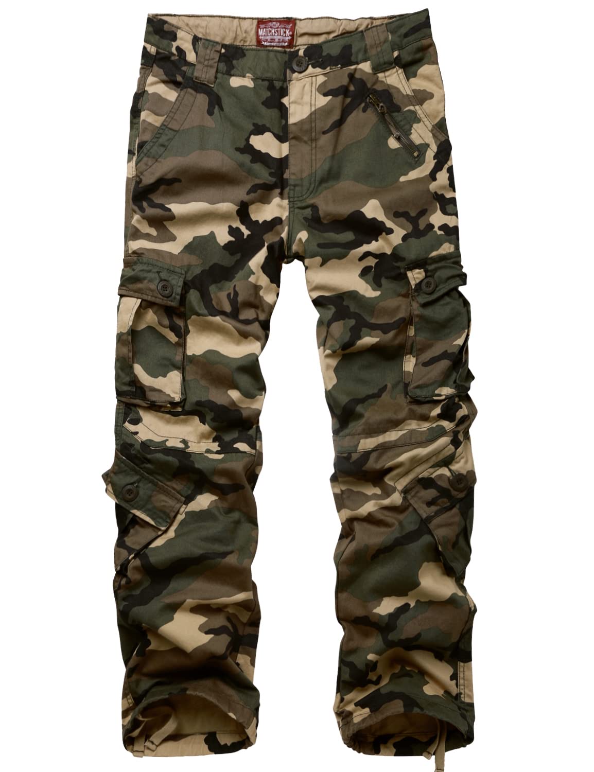 Match Men's Wild Cargo Pants(38,Camouflage)