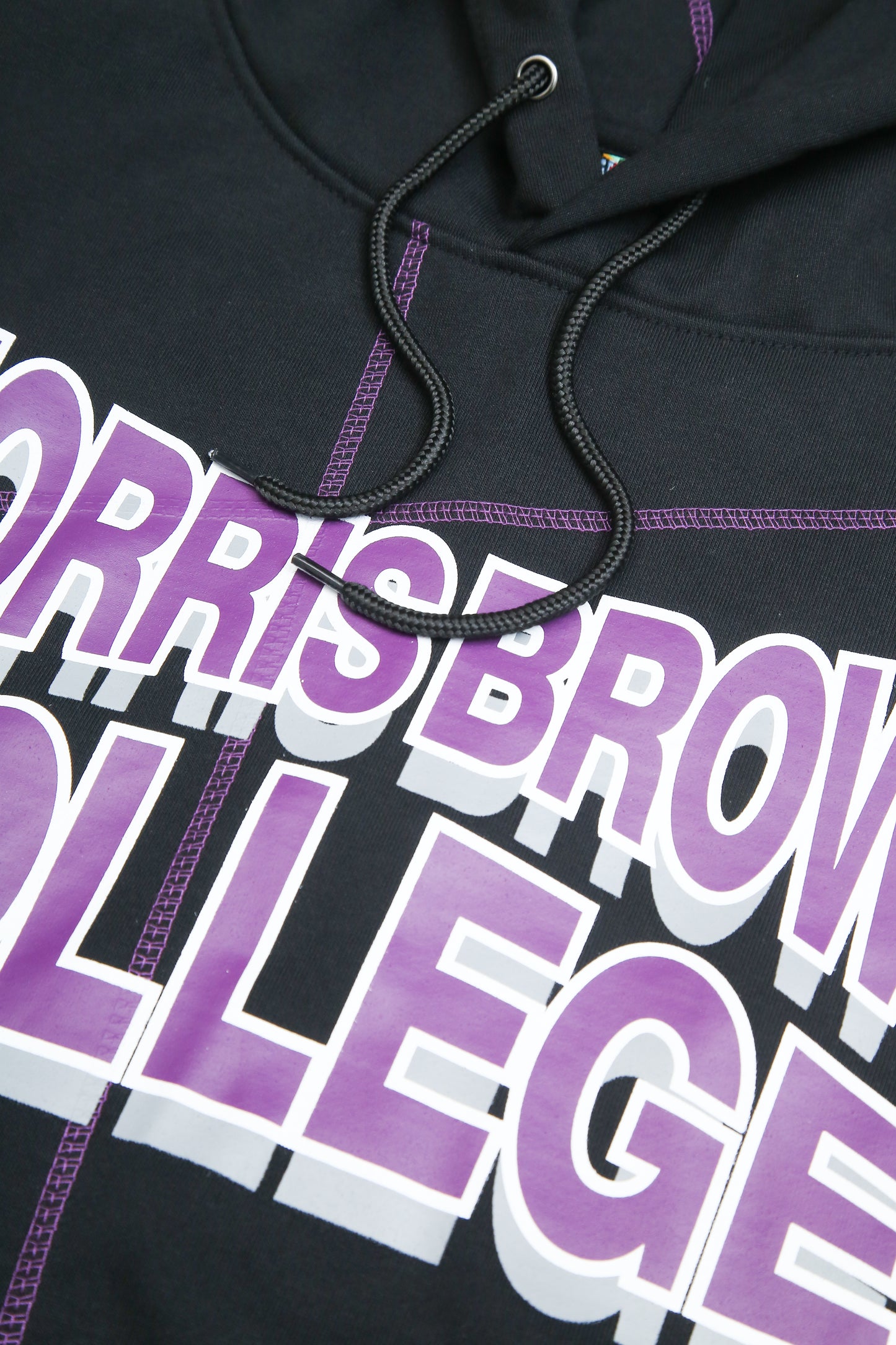 Morrisbrown College 93 Frankenstein Hoodie Black/Purple - AACA 30th Anniversary Special Edition
