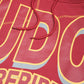 UDC FireBirds 93 Frankenstein Hoodie Red/Gold University of the District of Columbia Frankenstein Hoodie detail image