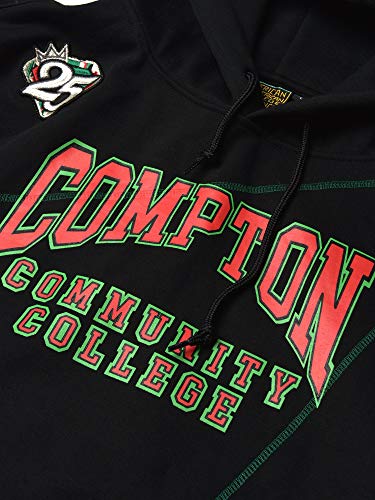 FTP Compton Community College AACA Original 92 Frankenstein Stitched Hoodie Black/Kelly Green