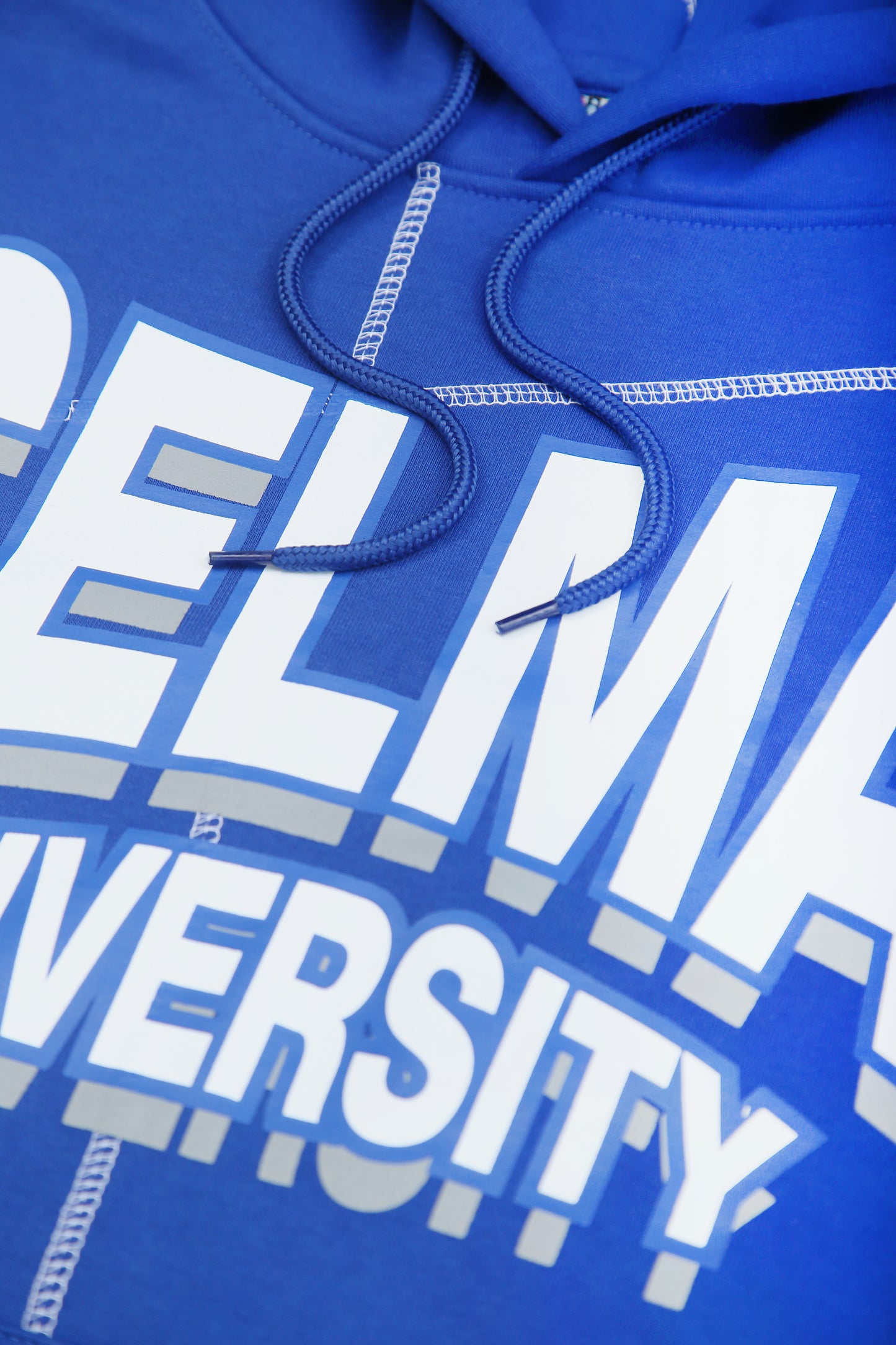 Selma University 93 Frankenstein Hoodie Royal Blue/White - AACA 30th Anniversary Special Edition