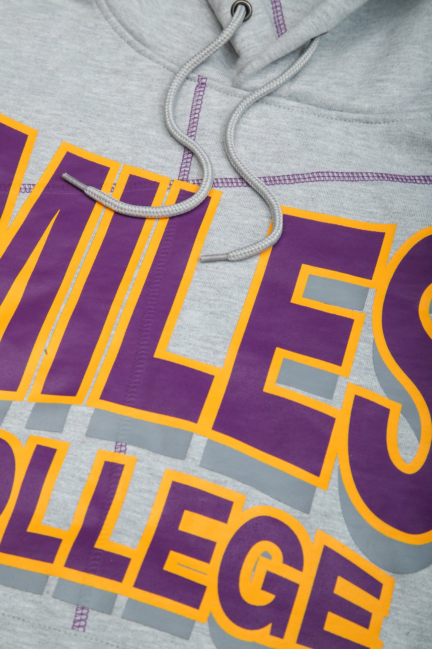 Miles University 93 Frankenstein Hoodie MDH Grey/Purple/Gold - AACA 30th Anniversary Special Edition