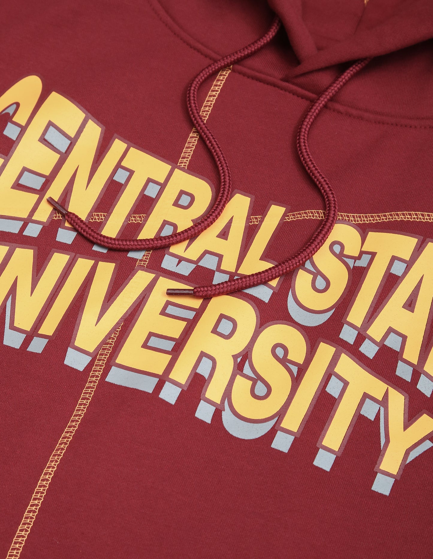Central State University 93 Frankenstein Hoodie Maroon/Gold - AACA 30th Anniversary Special Edition