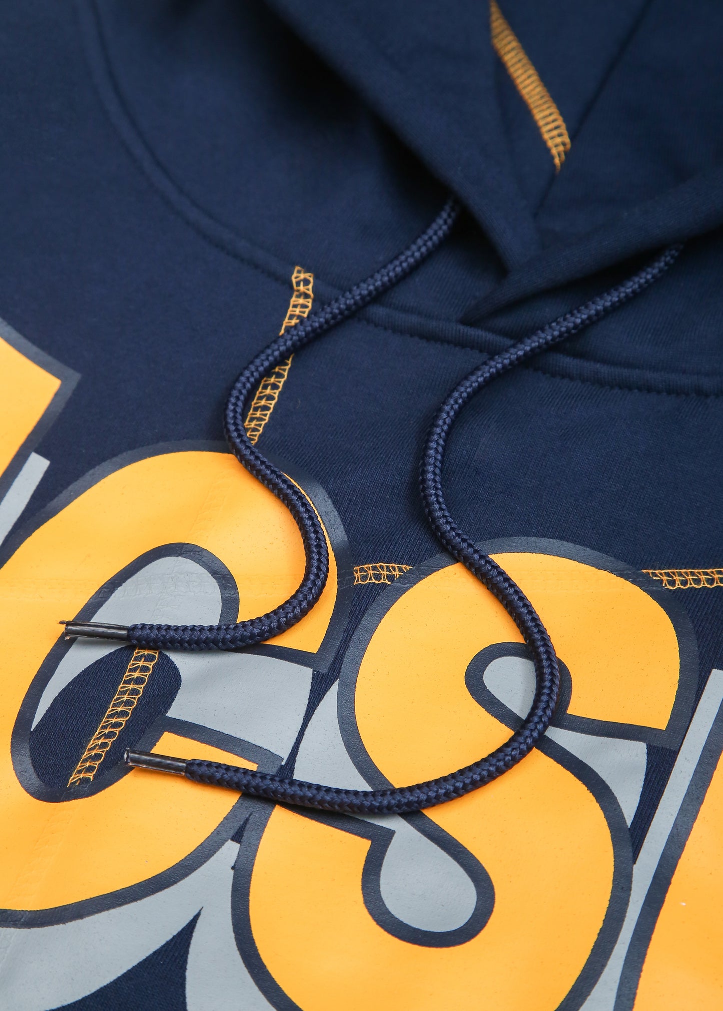 JSCU Golden Bulls 93 Frankenstein Hoodie Navy/Gold - AACA 30th Anniversary Special Edition