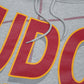 UDC Firebirds 93 Frankenstein Hoodie MDH.Grey / Red / Gold University of the District of Columbia Frankenstein Hoodie detail image