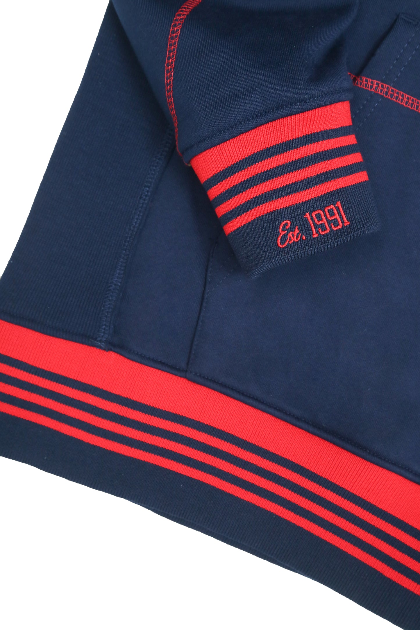 Lane 93 Frankenstein Hoodie Navy/Red - AACA 30th Anniversary Special Edition