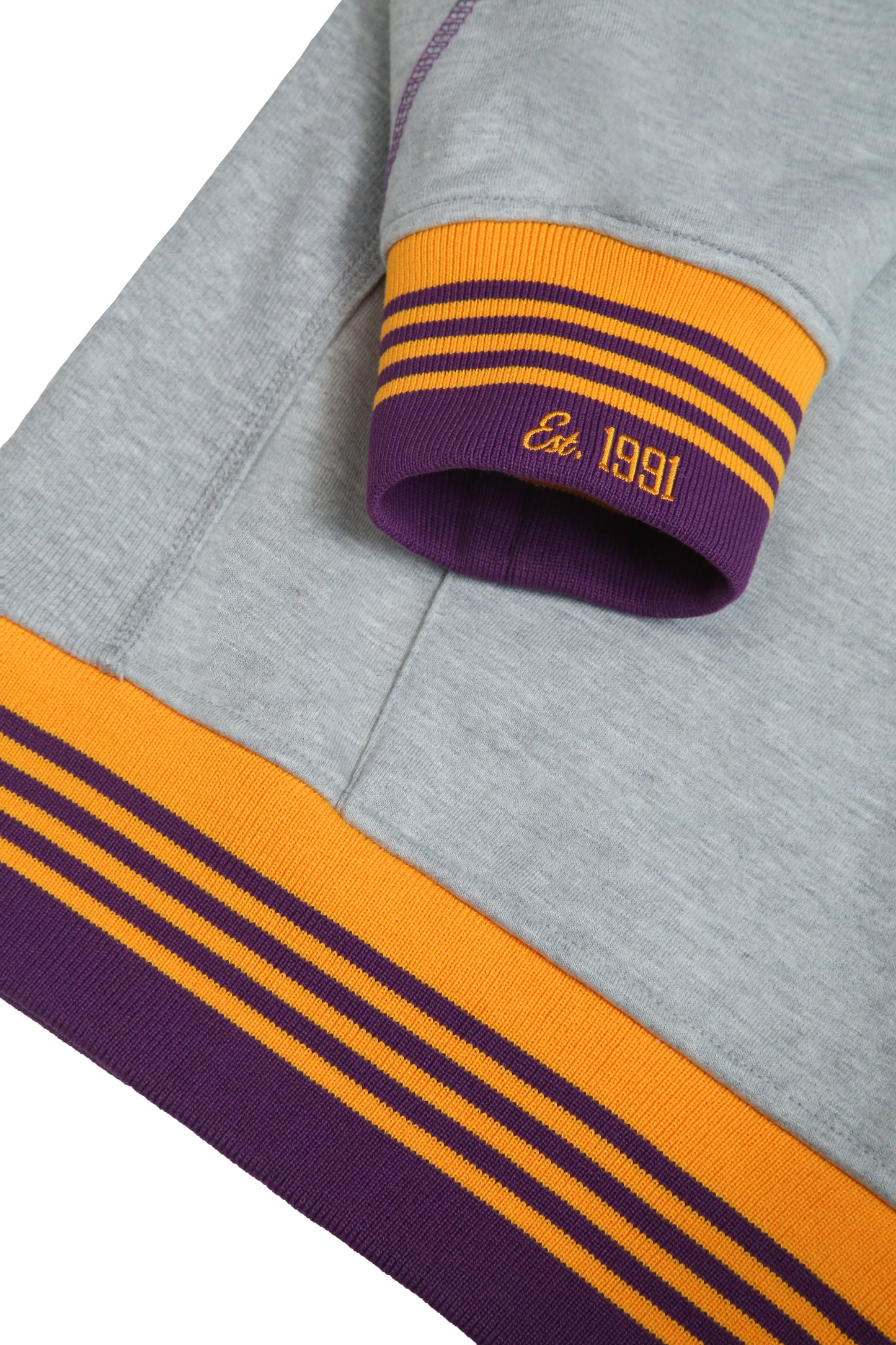 Benedict University 93 Frankenstein Hoodie MDH Grey/Purple/Gold - AACA 30th Anniversary Special Edition