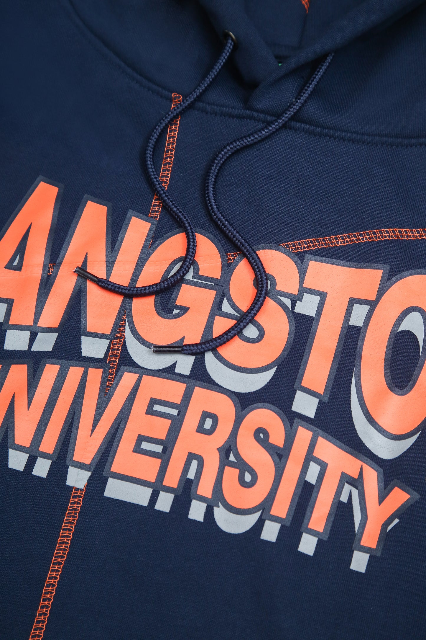 Langston 93 Frankenstein Hoodie Navy/Orange - AACA 30th Anniversary Special Edition
