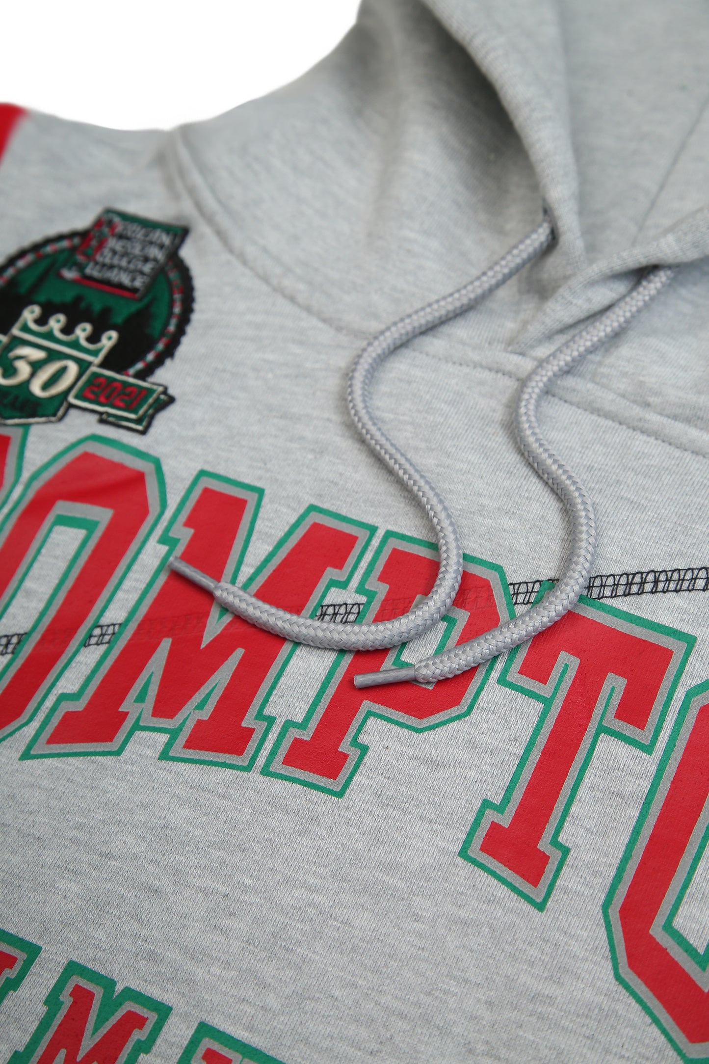 30th Anniversary FTP Compton Community College Frankenstein Stitched Hoodie MDH.Grey / Black