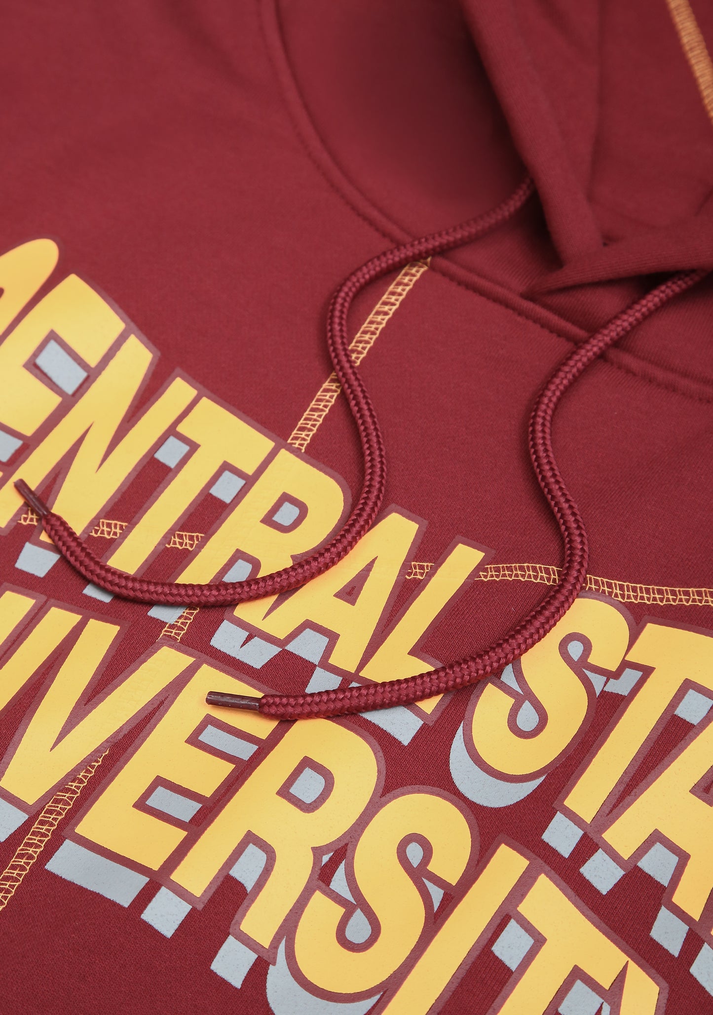 Central State University 93 Frankenstein Hoodie Maroon/Gold - AACA 30th Anniversary Special Edition