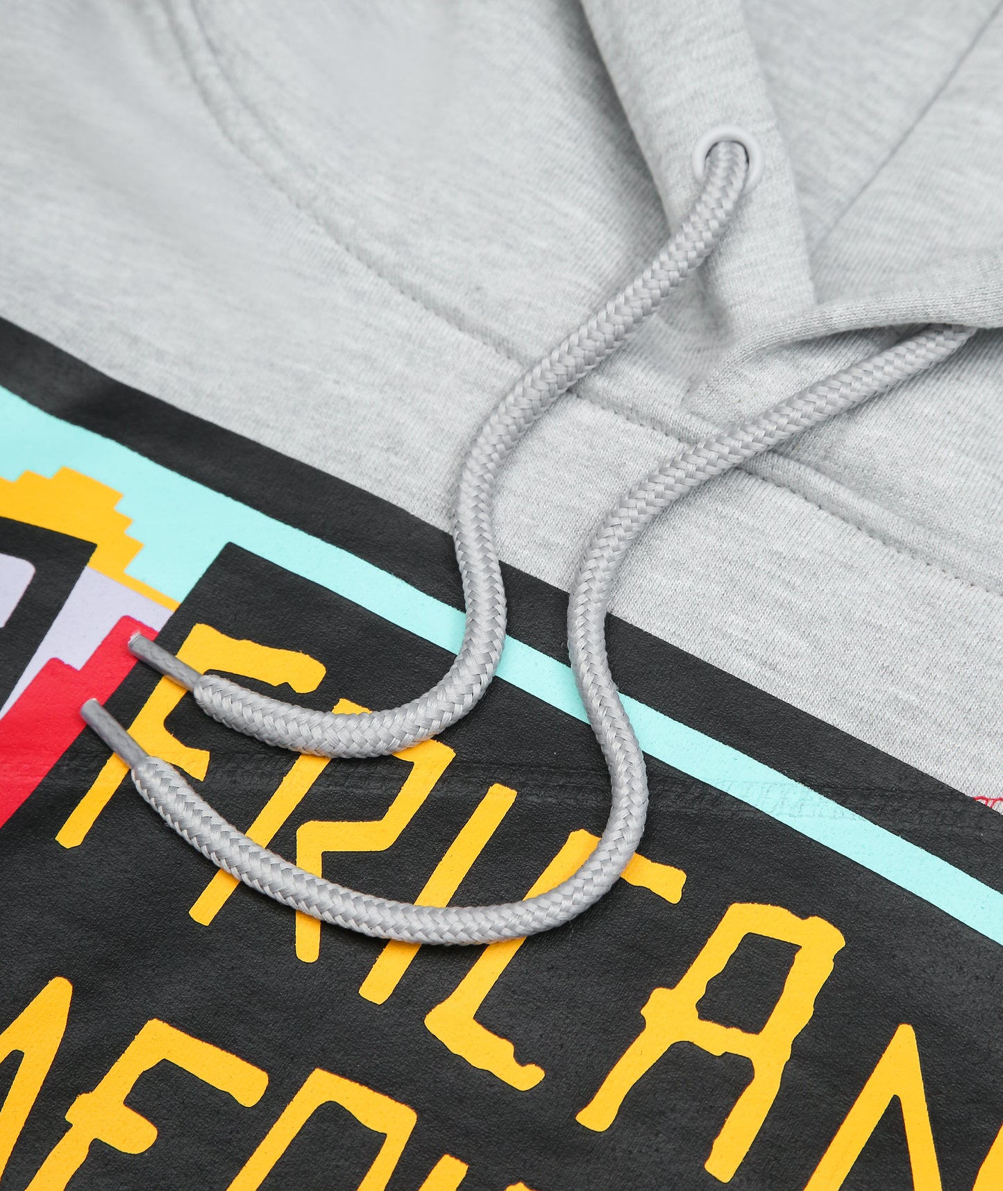 30th Anniversary AACA Frankenstein Stitched Hoodie MDH Grey/Red-African American College Alliance