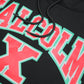 30th Anniversary FTP Malcolm X College Hoodie All Black Classic Hoodie detail image