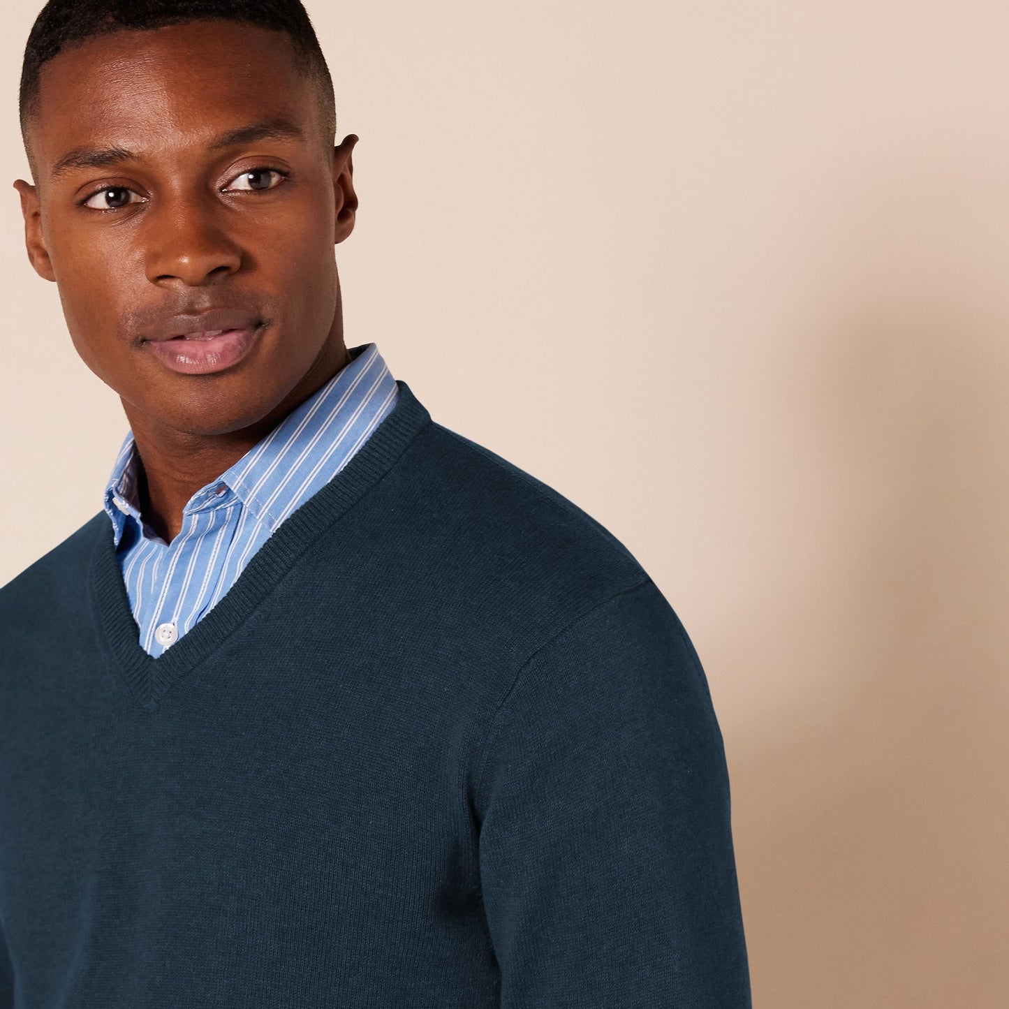 Amazon Essentials Men's V-Neck Pullover Sweater (Available in Big & Tall), Navy, XX-Large Big
