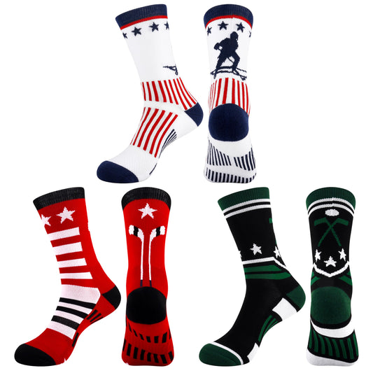 Belloxis Hockey Gifts for Boys Hockey Socks Hockey Gifts for Men Hockey Socks Youth Hockey Socks Adult Gifts for Hockey Lovers