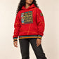 AACA Original 92 Frankenstein Stitched Hoodie Red/Gold