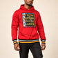 AACA Original 92 Frankenstein Stitched Hoodie Red/Black
