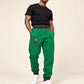 FTP Original 92 Frankenstein Stitched Sweatpants Kelly Green / Red