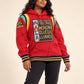 30th Anniversary AACA Frankenstein Stitched Hoodie Red/Black