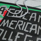 30th Anniversary FTP AACA Frankenstein Stitched Hoodie MDH. Grey / Green Frankenstein Hoodie detail image