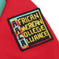 30th Anniversary AACA Frankenstein Stitched Hoodie Red/Black Frankenstein Hoodie detail image