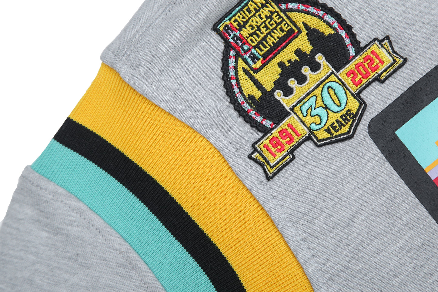 30th Anniversary AACA Frankenstein Stitched Hoodie Grey/Gold