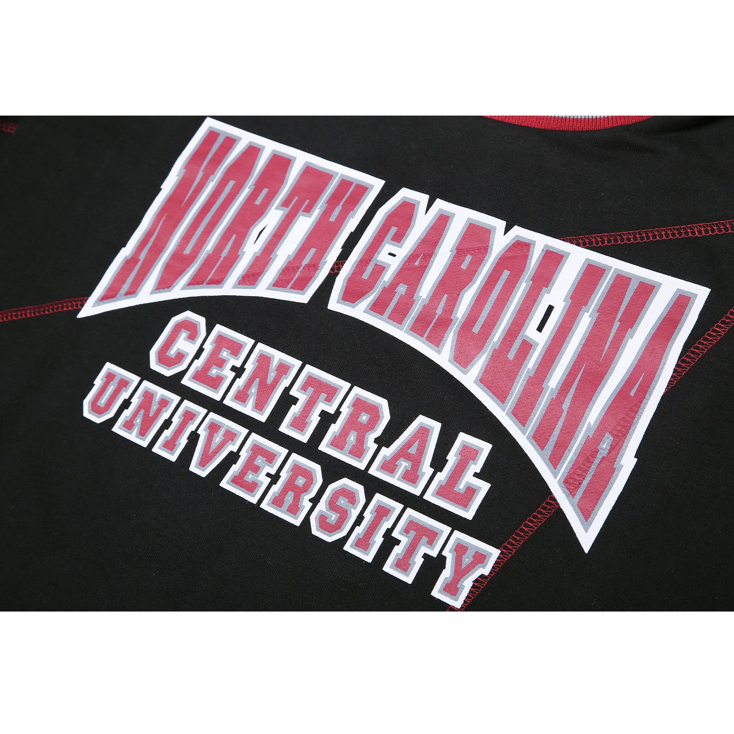 North Carolina Central University Original '92 "Frankenstein" Crewneck Black/Maroon